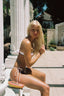 Wild Cherry Snow Bandeau Top