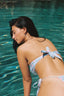 Wild Cherry Aqua Bandeau Top